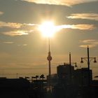 Abendsonne über dem Berliner Fernsehturm