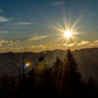 Abendsonne über dem Untersberg (Berchtesgaden)