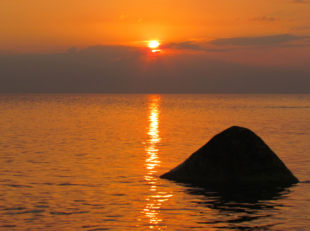 Abendsonne über der Ostsee - Insel Fehmarn