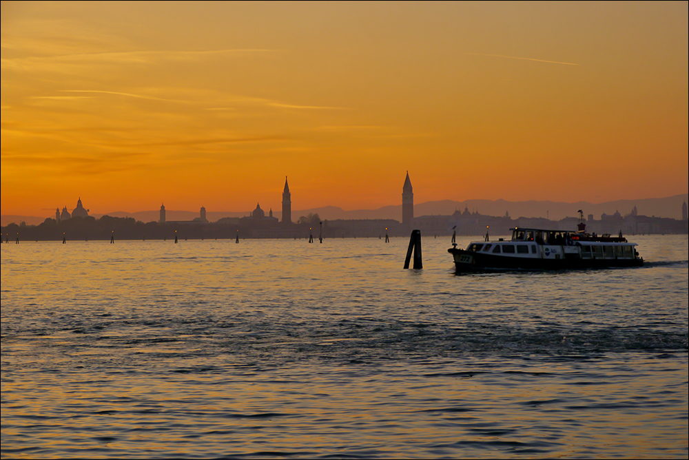 Abendsonne über...