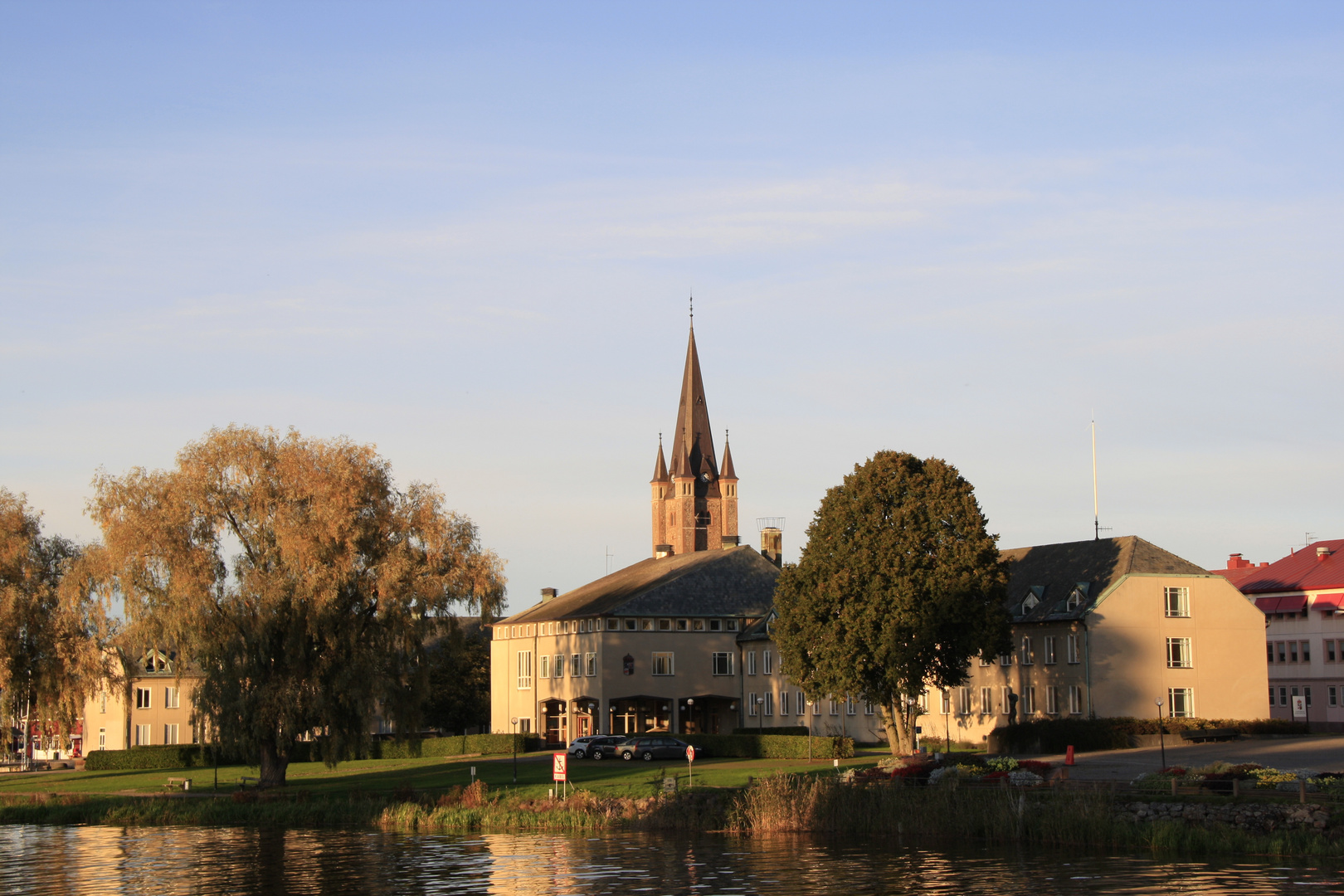 Abendsonne über Mariestad