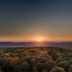 Abendsonne über Saarbrücken