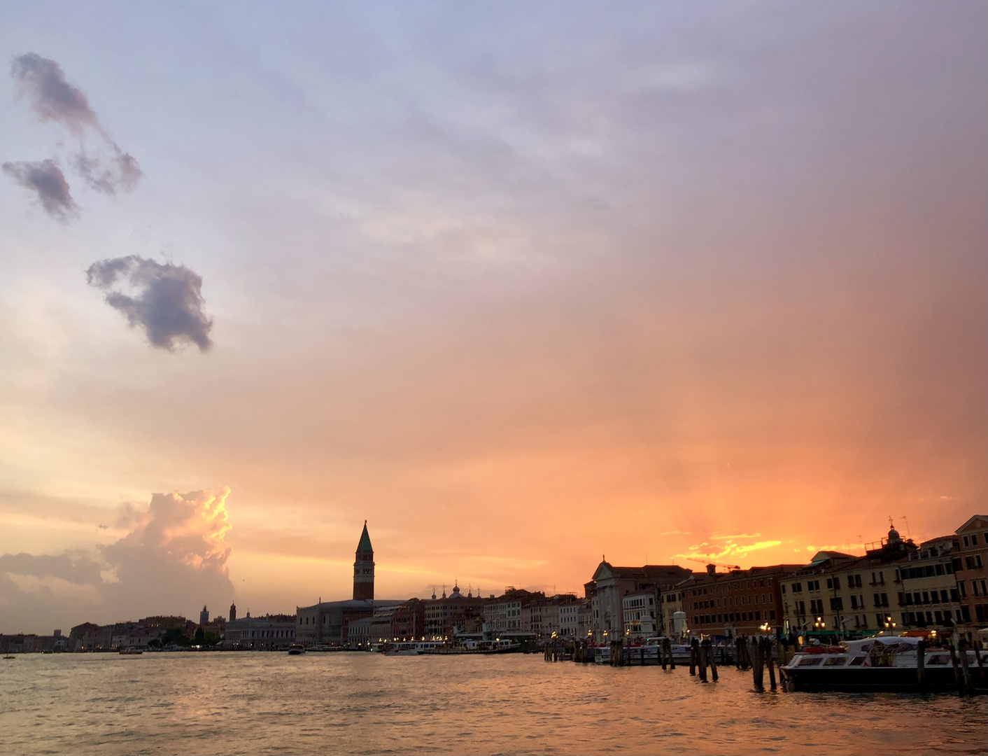 Abendsonne über San Marco