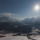 Abendsonne über ST Moritz