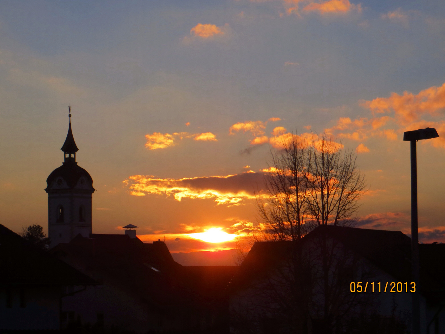 Abendsonne über Vogtareuth