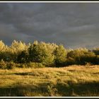 Abendsonne verdrängt Regenwolken