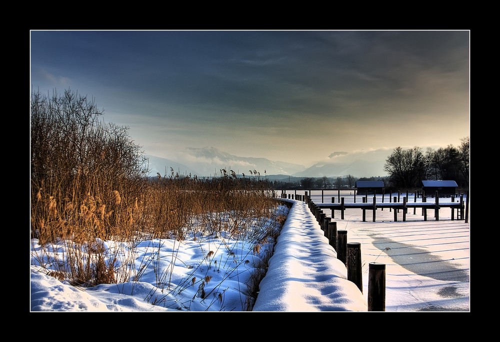 Abendsonne von Rechts