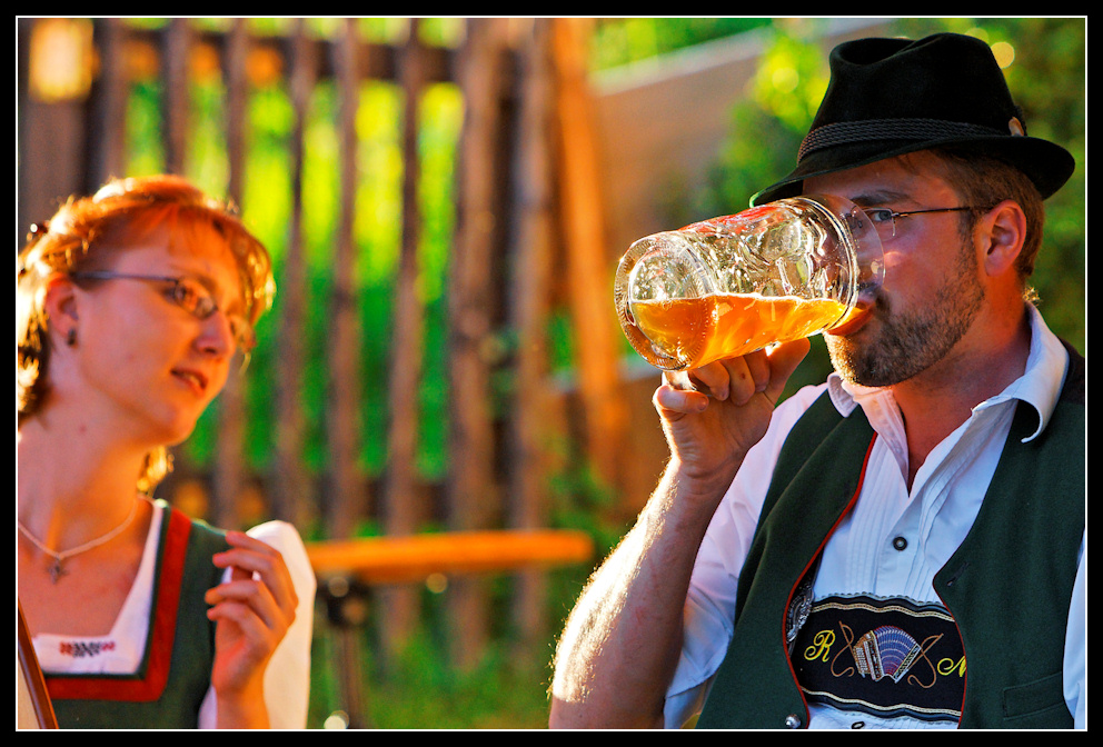 Abendsonnen-Bier