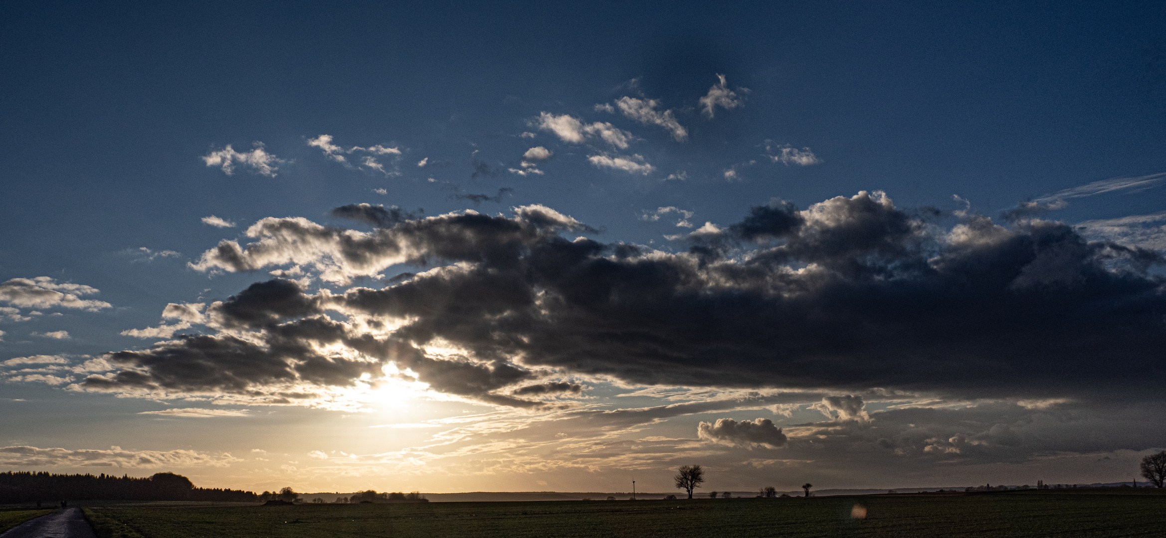 Abendsonnenpanorama