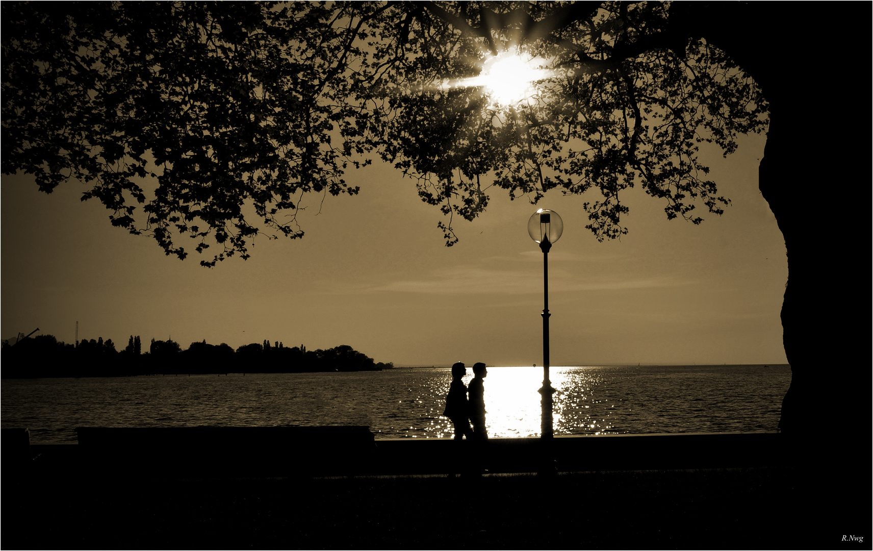 Abendspaziergang am Bodensee