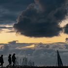 Abendspaziergang am Hafen