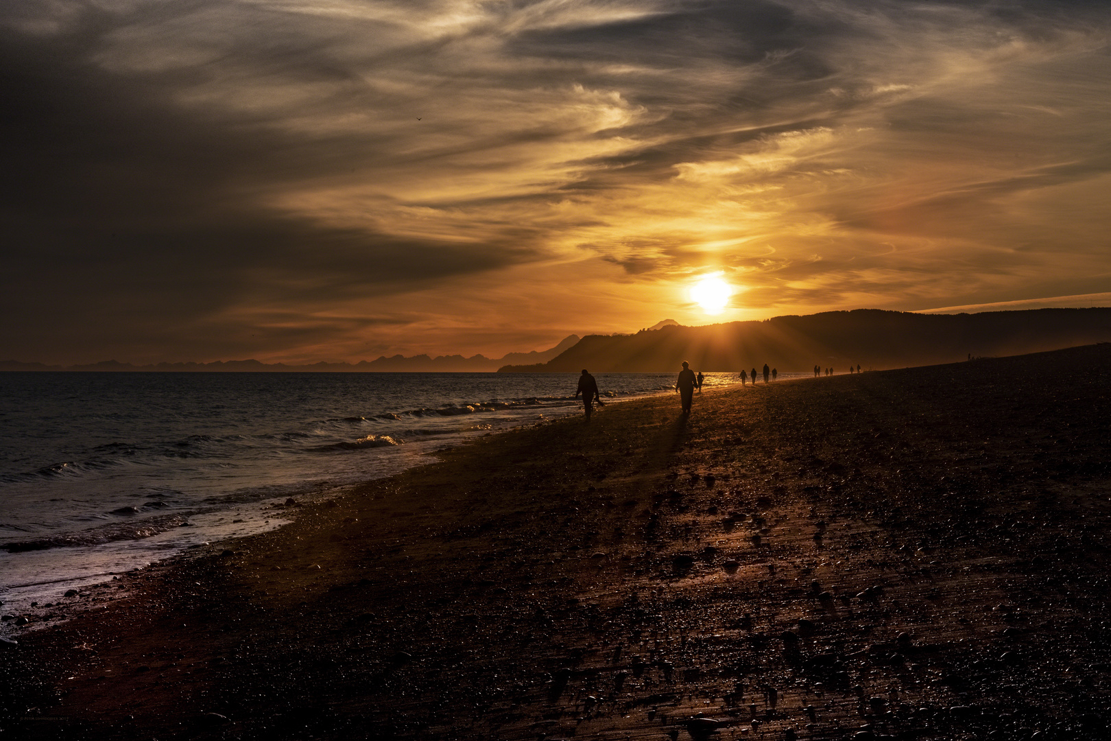 Abendspaziergang am Homer Spit