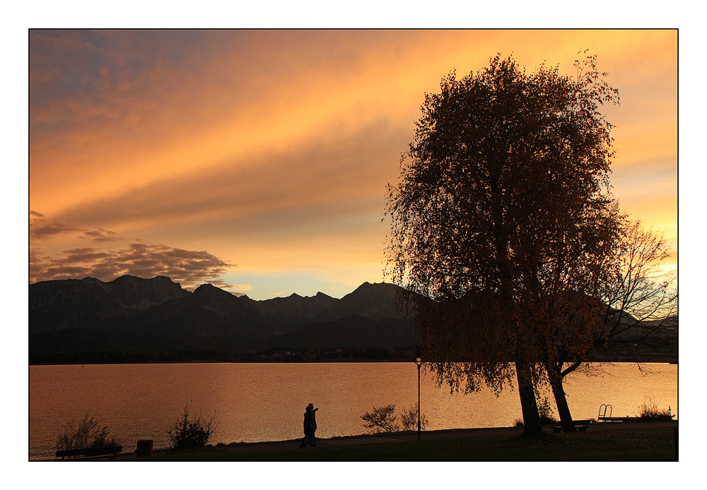 Abendspaziergang am Hopfensee