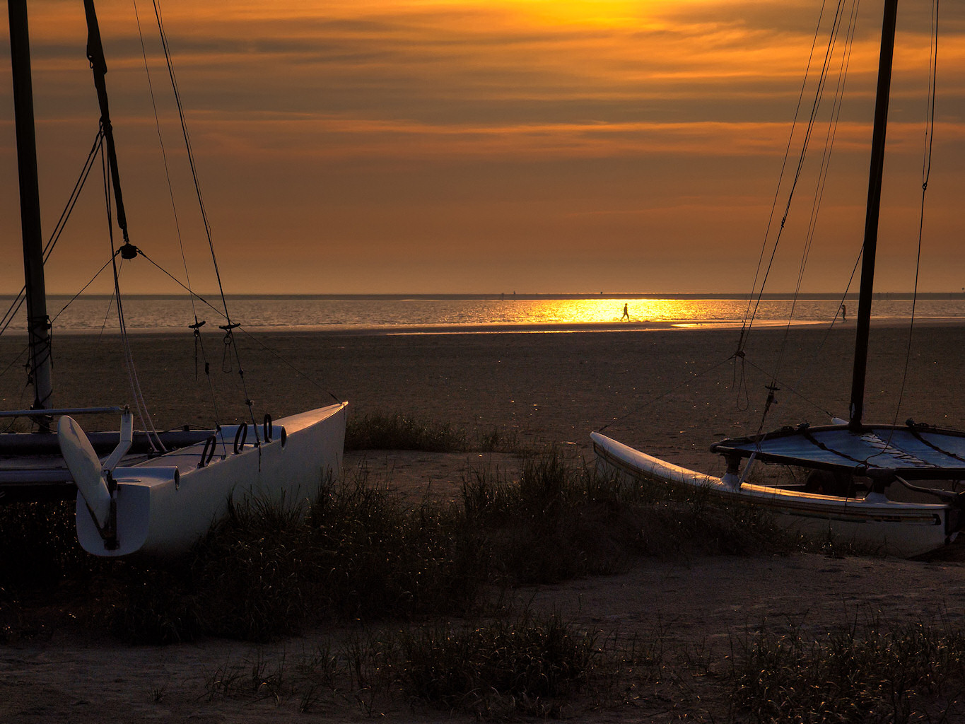 Abendspaziergang am Meer