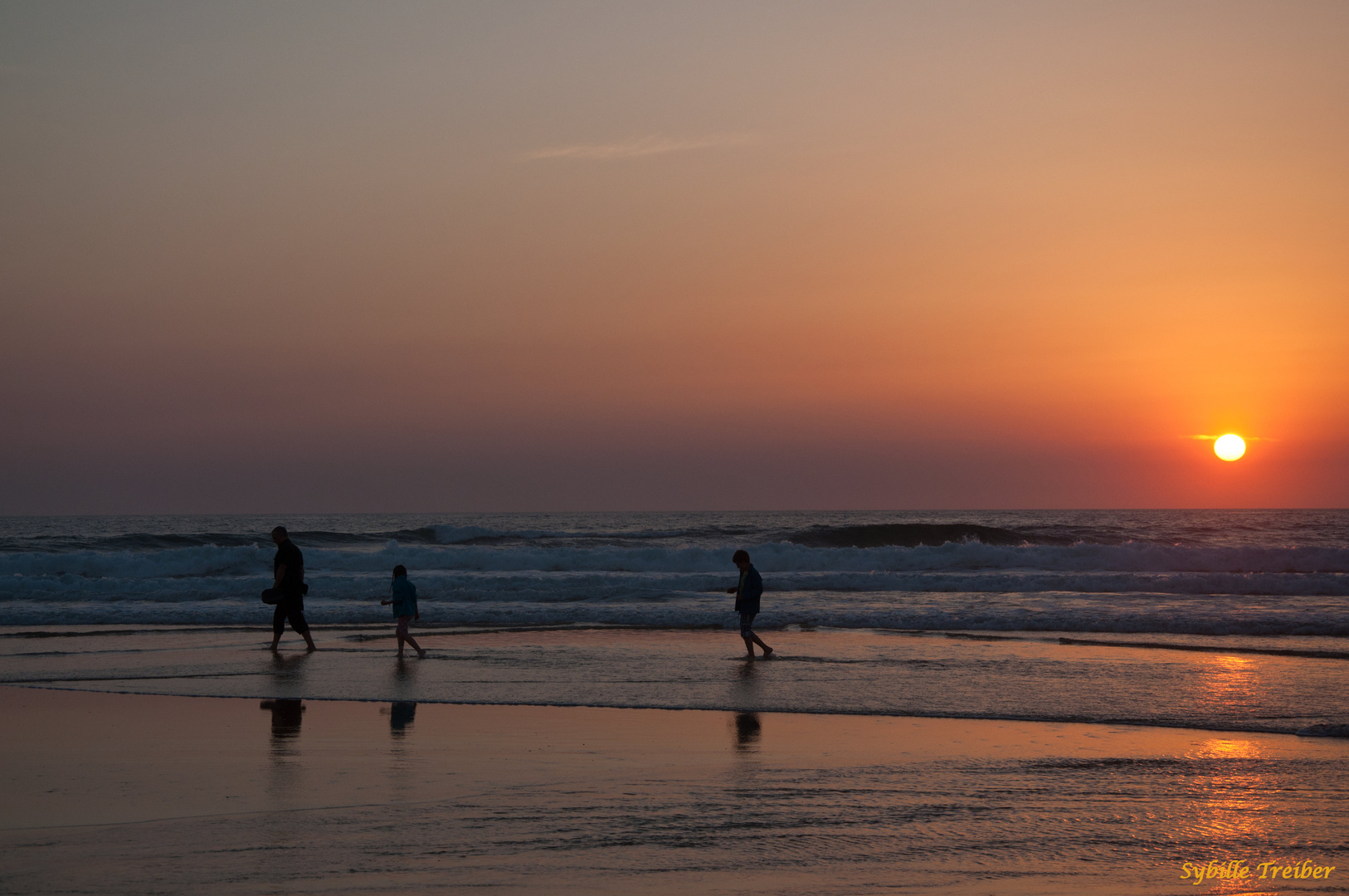 Abendspaziergang am Meer