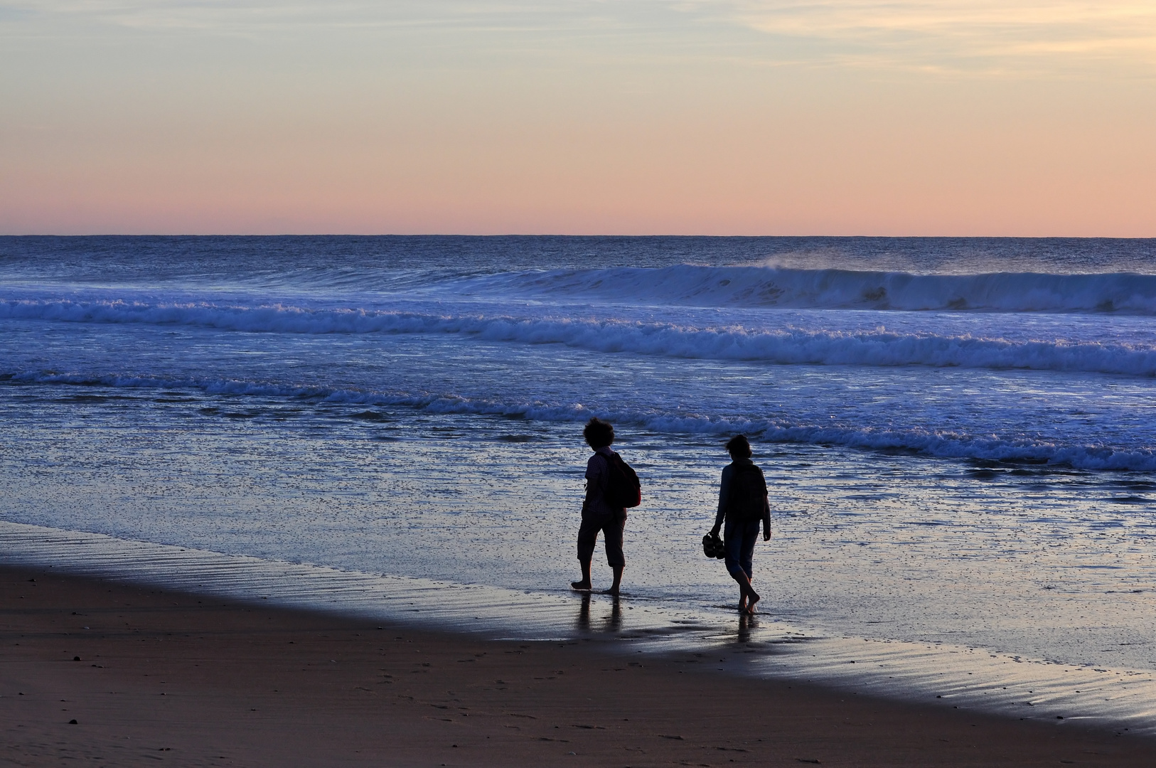 Abendspaziergang am Meer