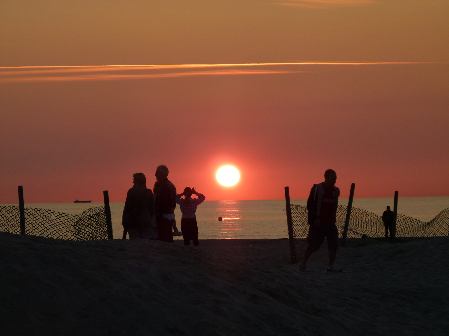 Abendspaziergang am Meer