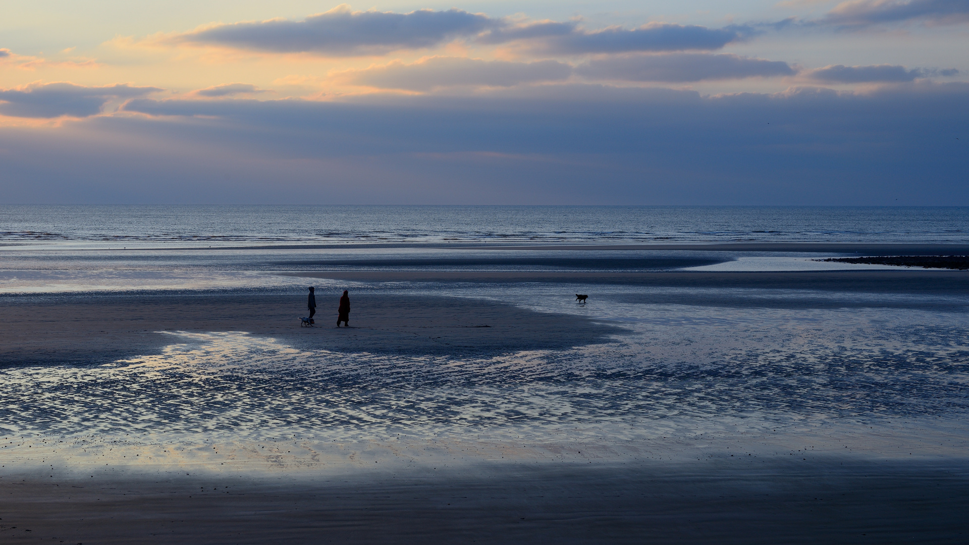 Abendspaziergang am Meer