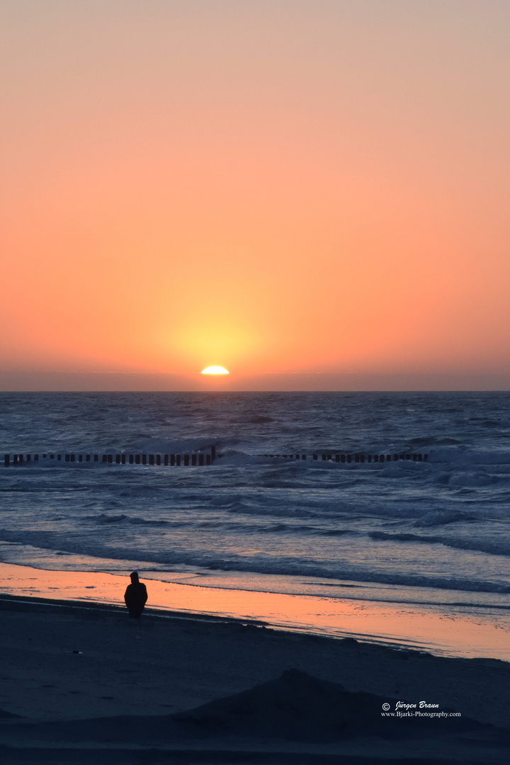 Abendspaziergang am Strand