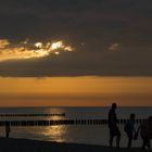 Abendspaziergang am Strand von Zingst