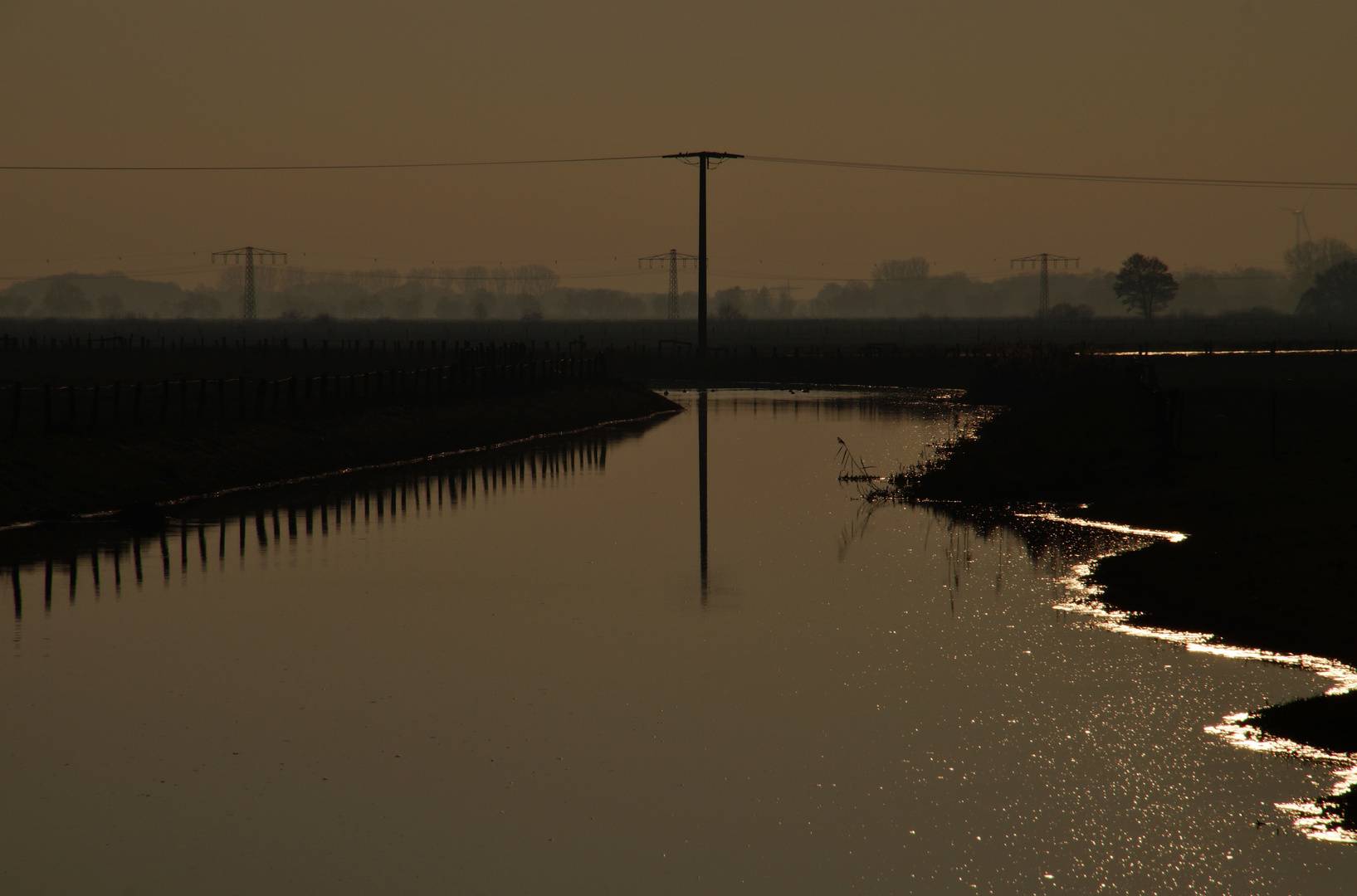 Abendspaziergang an der Hunte