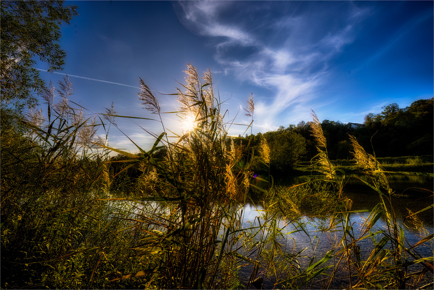 Abendspaziergang an der Isar