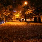 Abendspaziergang an der Moldau in Prag