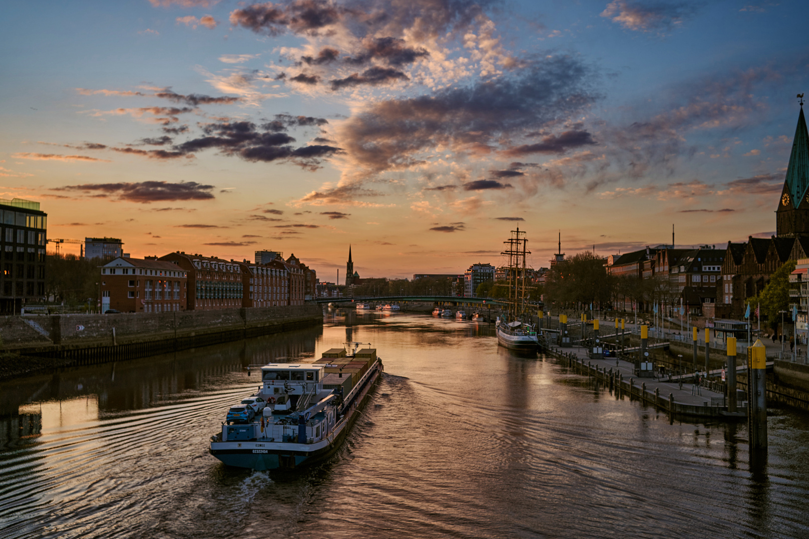 Abendspaziergang an der Weser 5