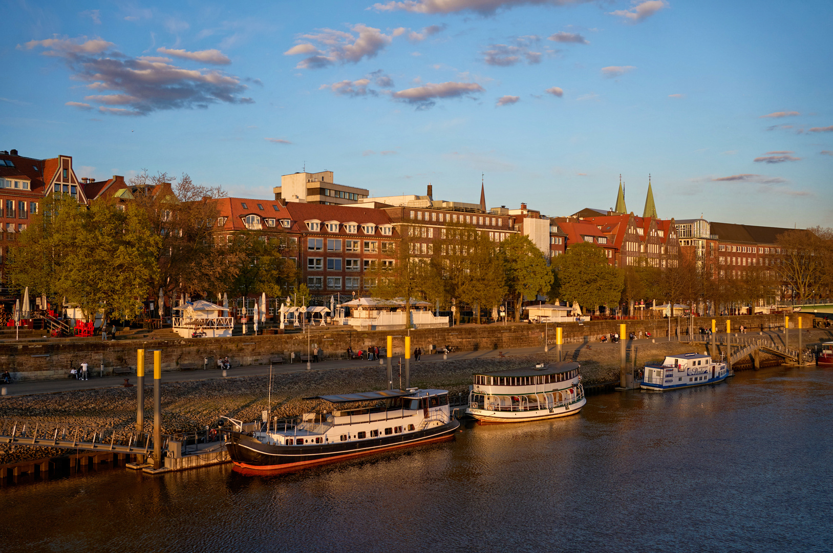 Abendspaziergang an der Weser 9