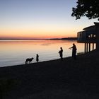 Abendspaziergang bei Chieming/Chiemsee