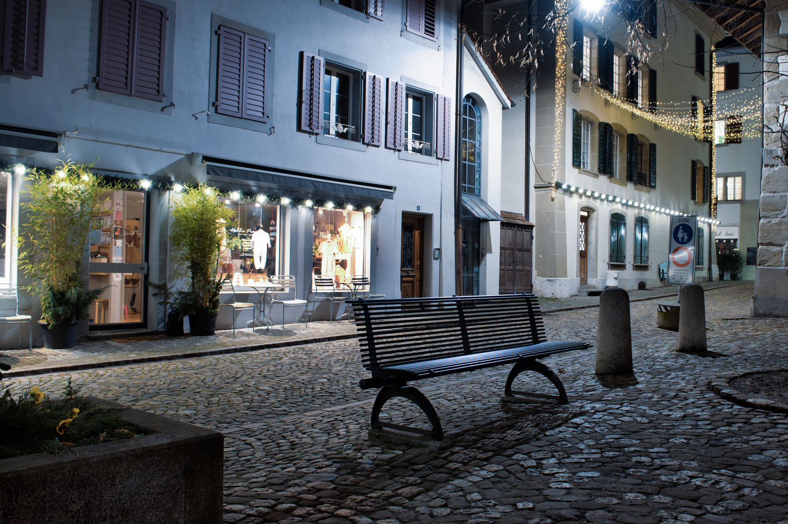 Abendspaziergang durch die Stadt