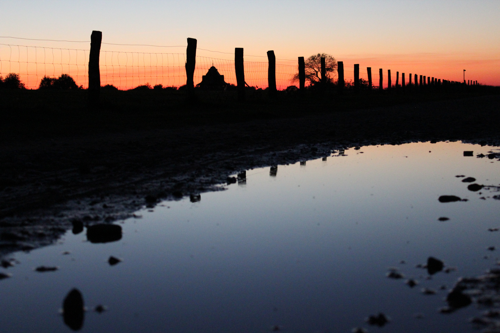 Abendspaziergang im Herbst