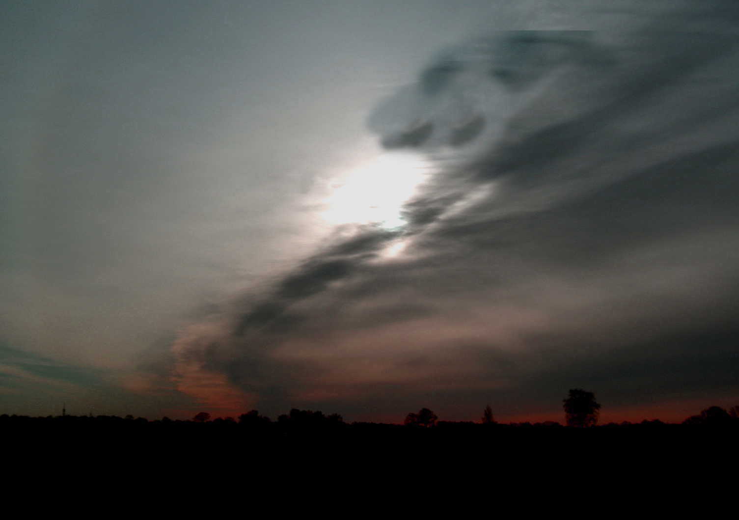 Abendspaziergang im Januar