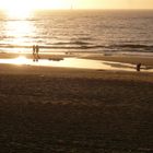 Abendspaziergang im sunset bei Westerland