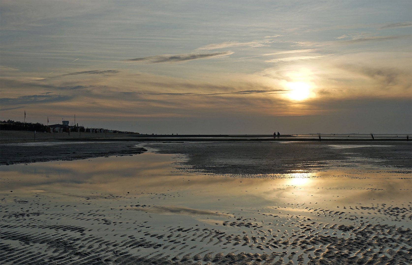 Abendspaziergang im Watt