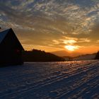 Abendspaziergang im Winter