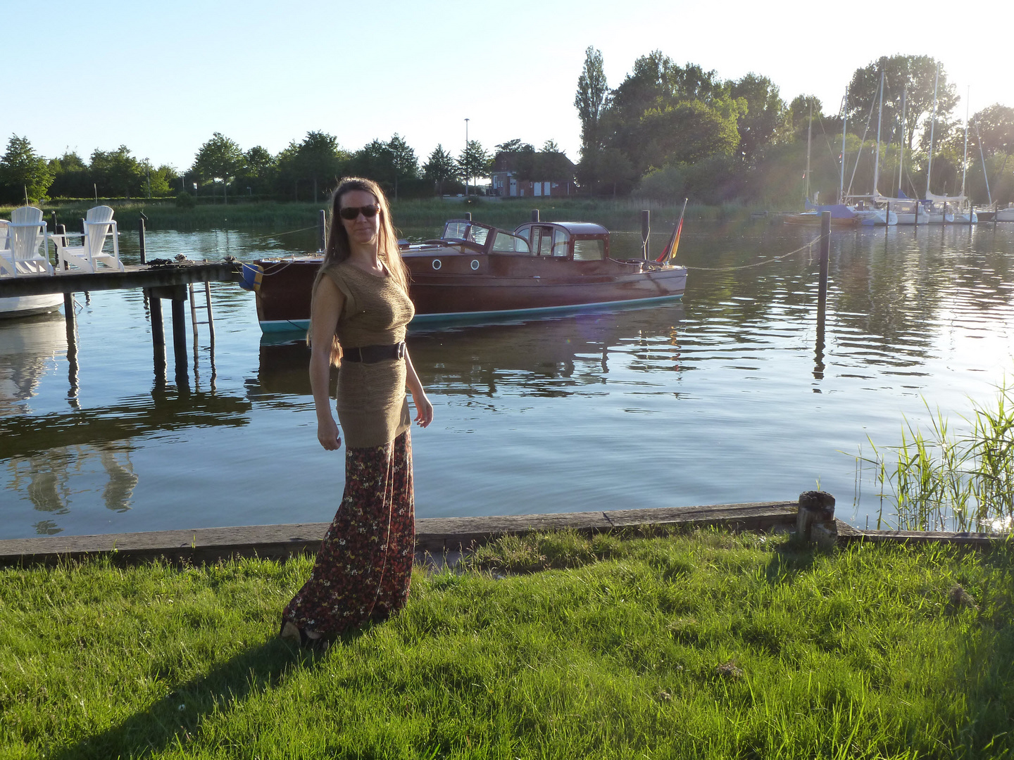 Abendspaziergang in Arnis an der Schlei