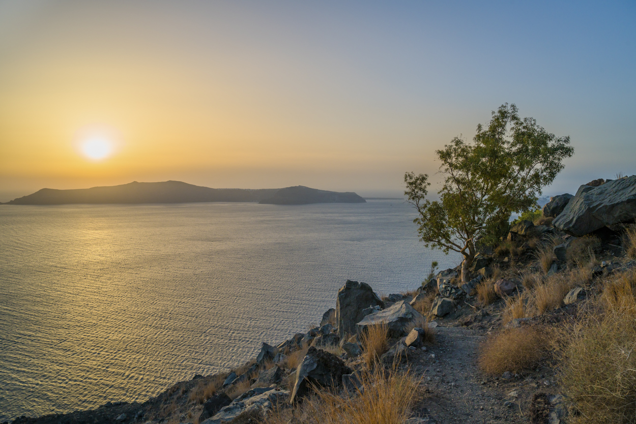 Abendspaziergang in der Caldera