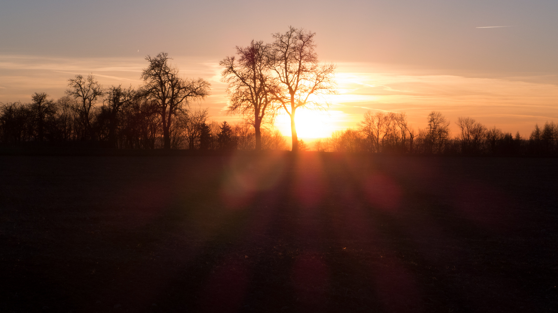 Abendspaziergang in der Stadt