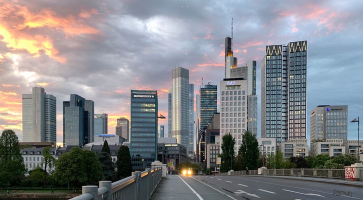 Abendspaziergang in Frankfurt