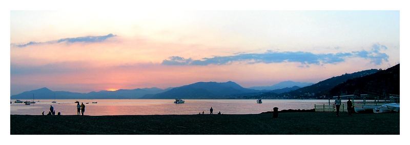 Abendspaziergang in Sestri Levante