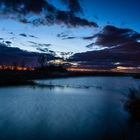 Abendspaziergang mit Blick aufs Warschauer Zentrum