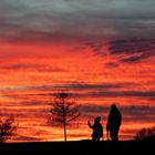 Abendspaziergang mit Opa