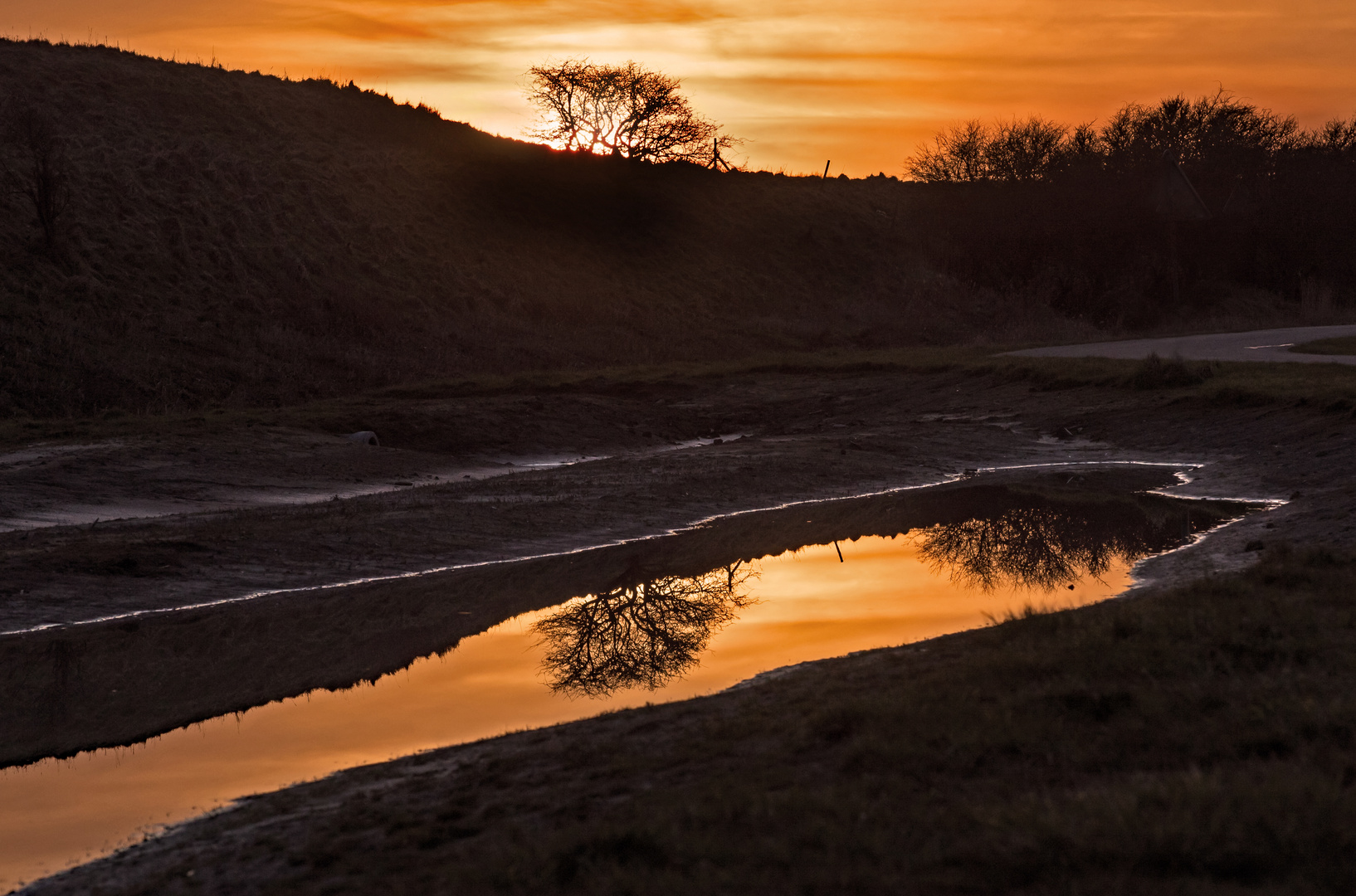 Abendspiegelung