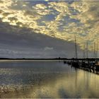 Abendspiegelung am Bodden