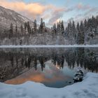 Abendspiegelung am See