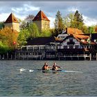 Abendsport auf dem Seerhein