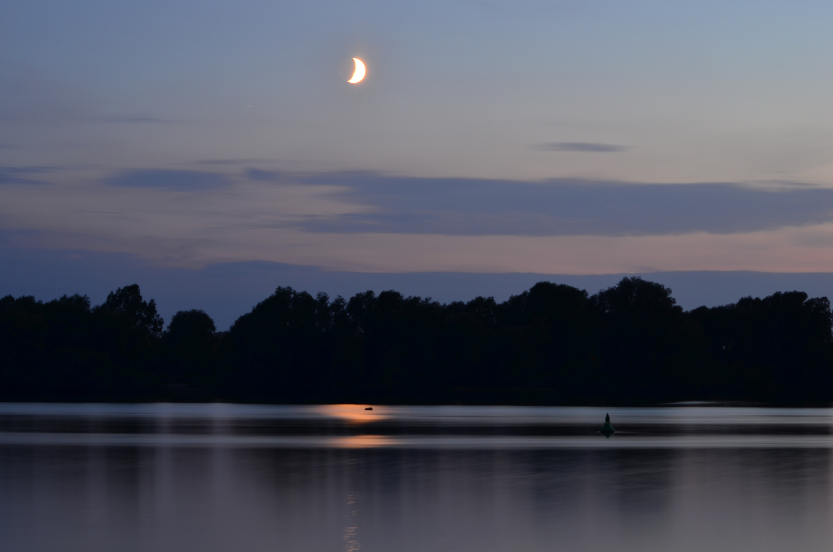 Abendsrtimmung an der Elbe