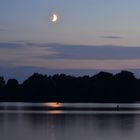 Abendsrtimmung an der Elbe