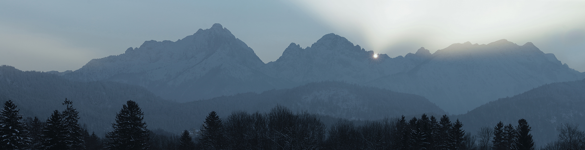 "Abendstern" Foto & Bild | world, sonnenuntergang, winter Bilder auf
